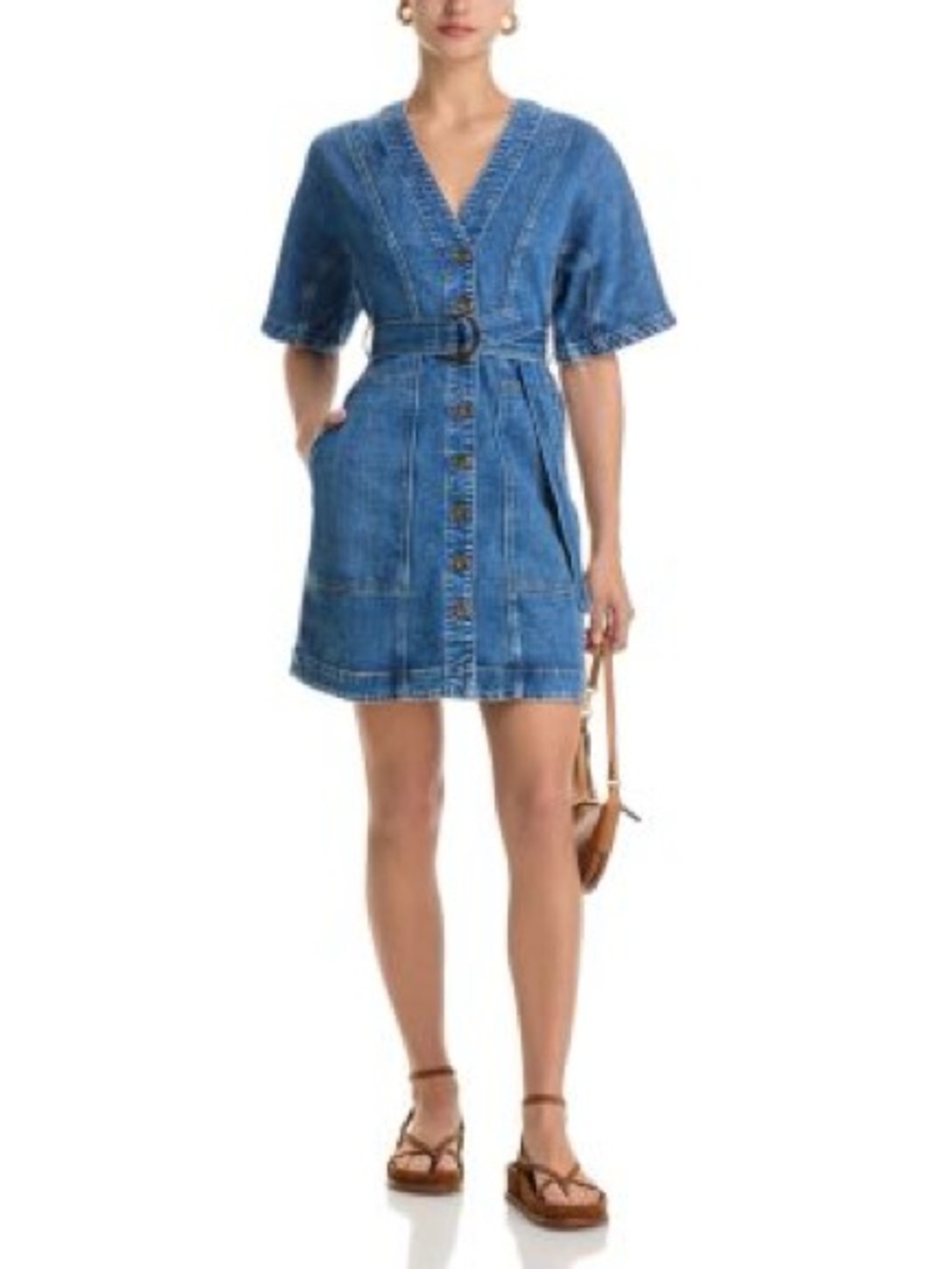 Faherty Camille Denim Dress